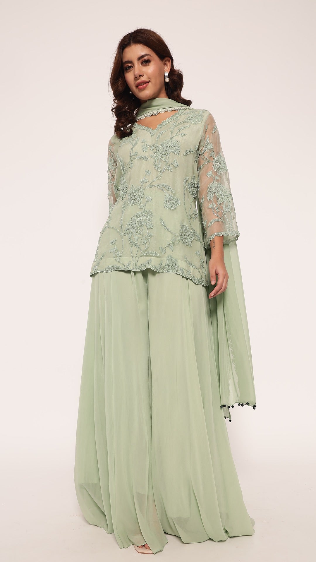 Jade Mint Green Short Suit