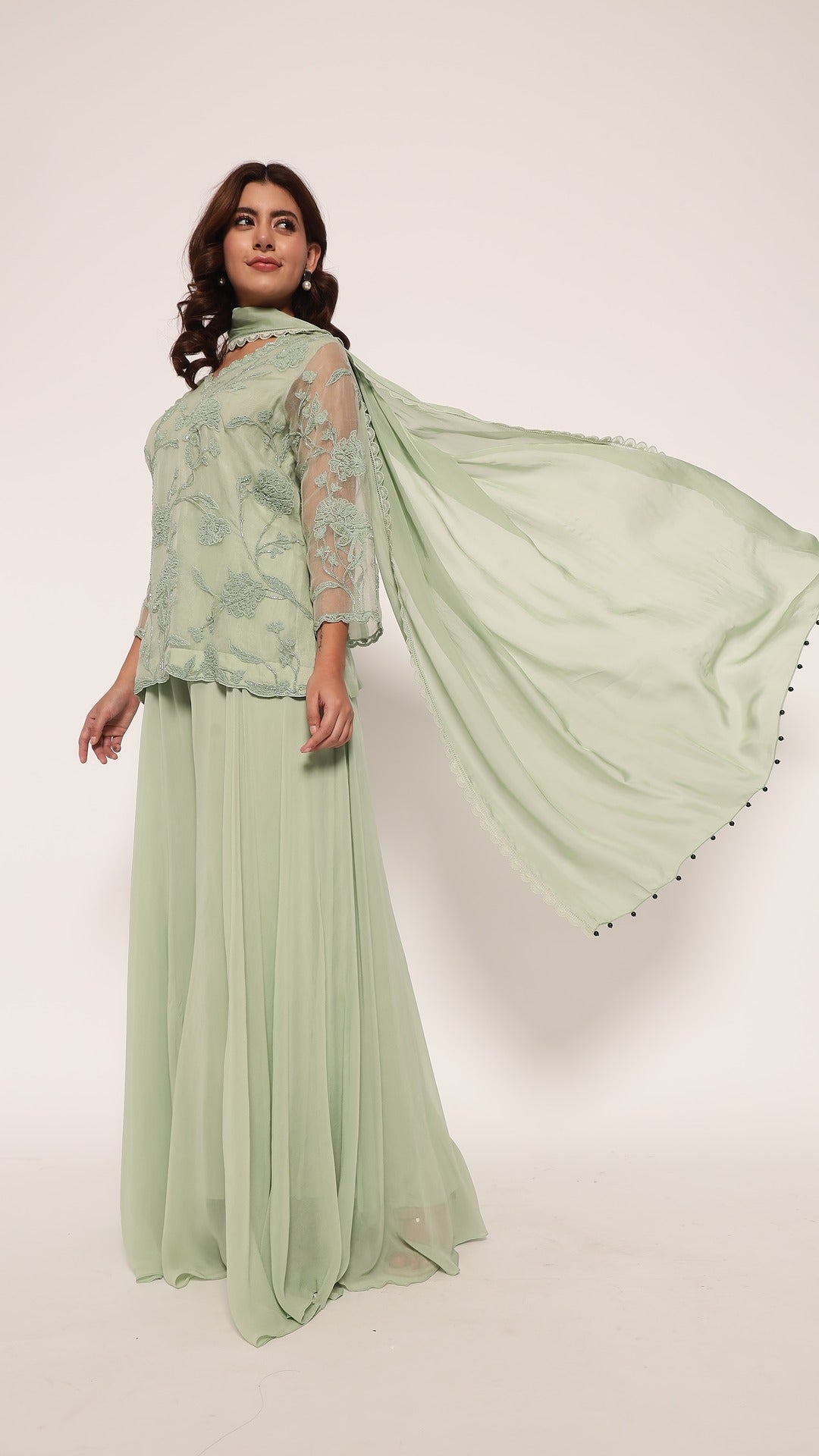 Jade Mint Green Short Suit