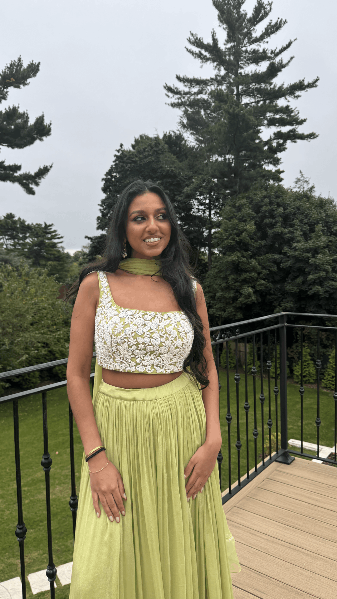 Celestial Lime Lehenga Set