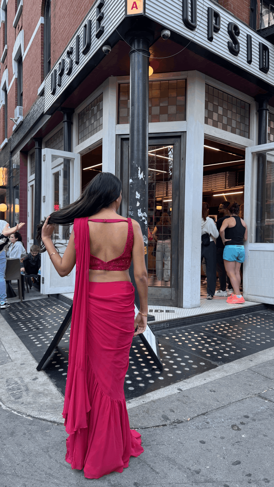 Red Reverie Draped Saree