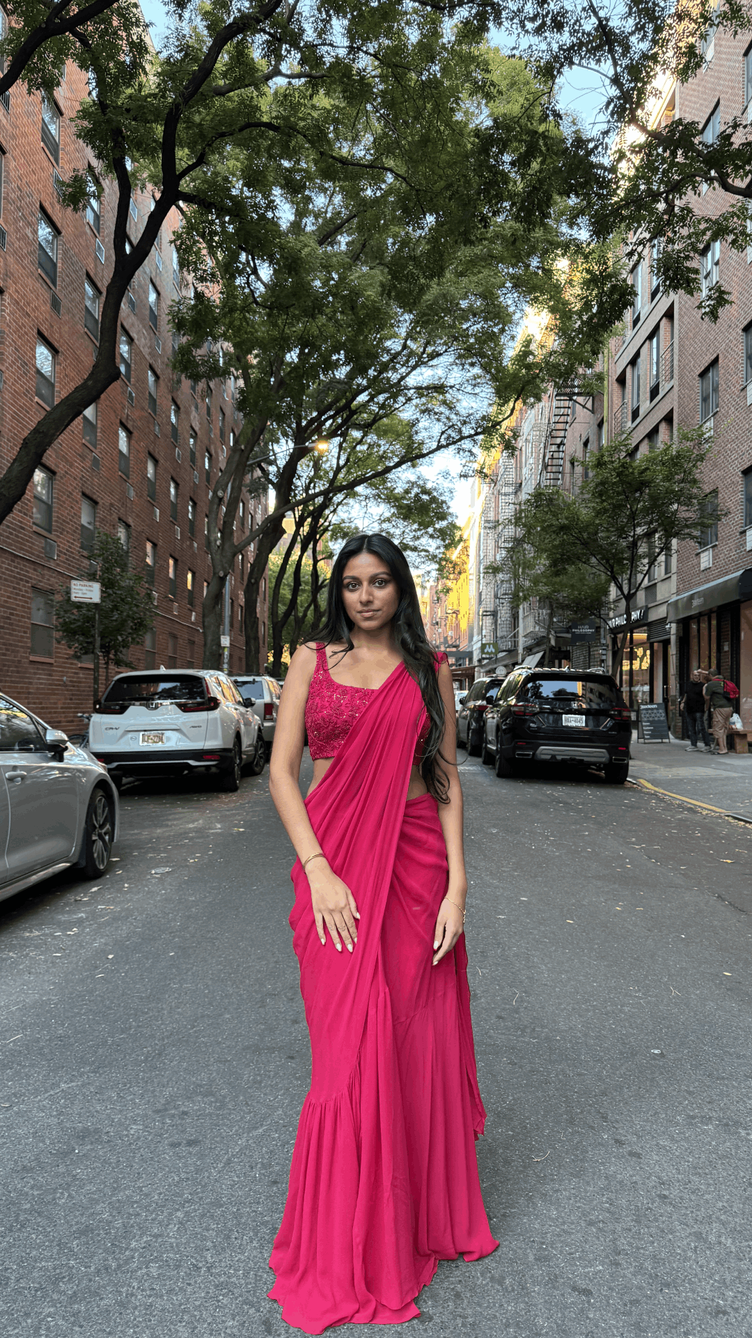 Red Reverie Draped Saree